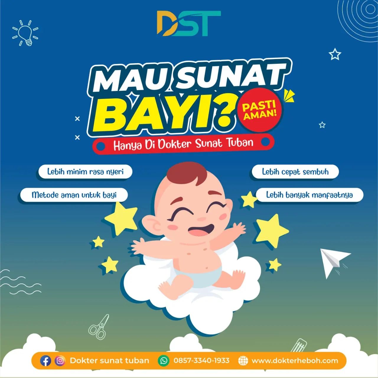 Khitan Bayi Baru Lahir di Tuban: Keunggulan Layanan oleh Dokter Profesional dari Klinik Praktek Dokter Sunat Tuban