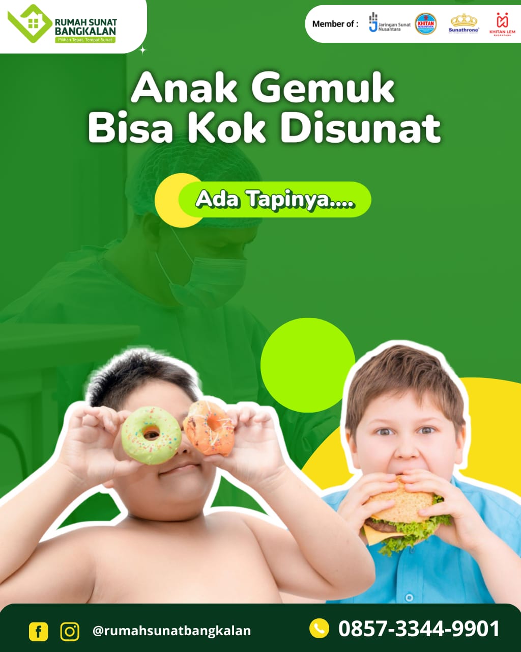 Klinik Rumah Sunat Bangkalan: Solusi Sunat Anak Gemuk Tanpa Rasa Sakit di Bangkalan