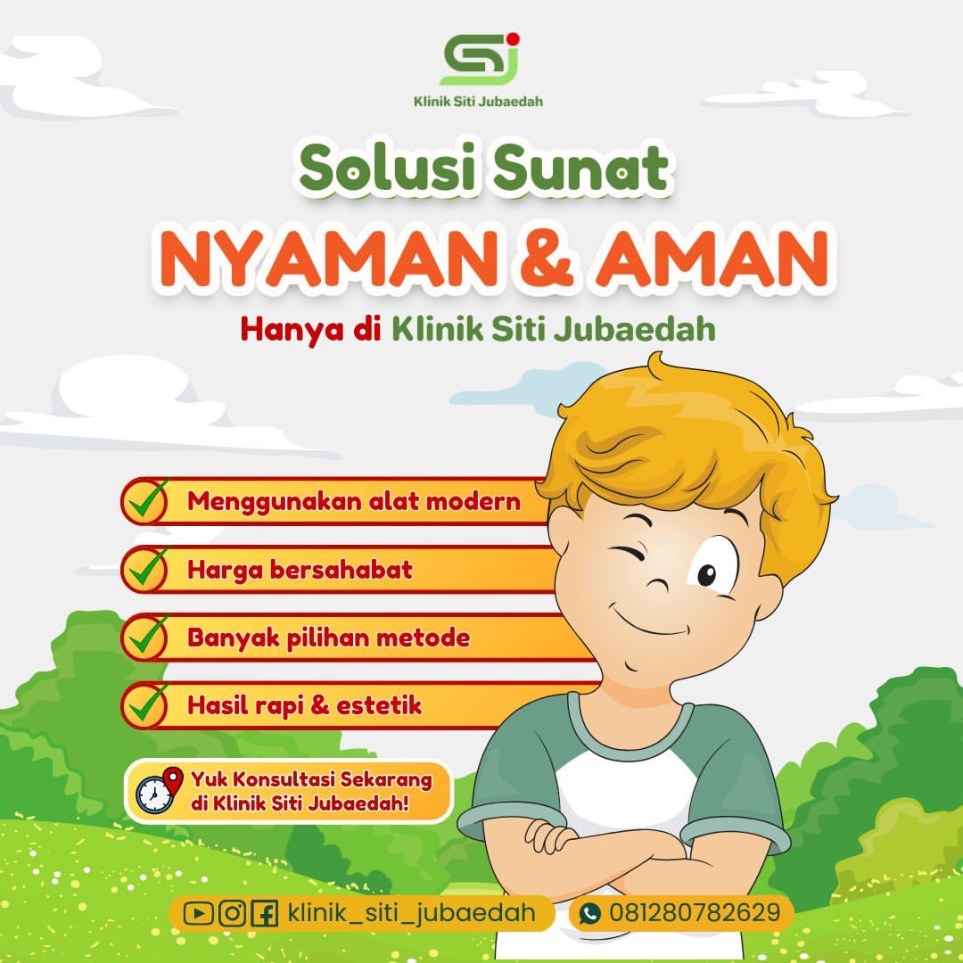 Sunat Dewasa dengan Pelayanan Profesional dan Privasi Tertutup di Klinik Siti Jubaedah Tangerang