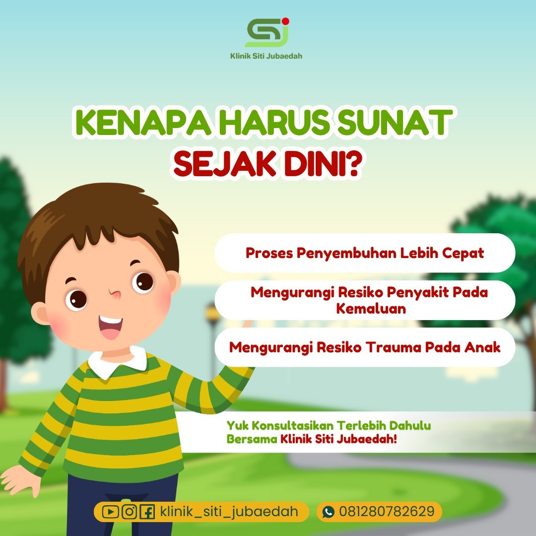Pelayanan Sunat Balita Terbaik di Tangerang? Klinik Siti Jubaedah Jawabannya!