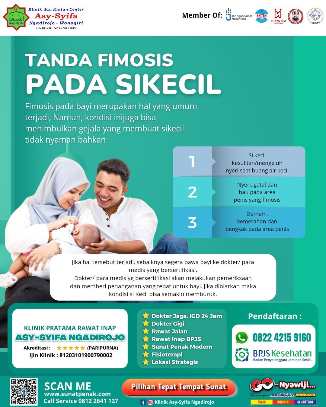 Tanda Fimosis Tanda Fimosis Pada Si Kecil dan Penanganan Sunat Tepat di Klinik Asy Syifa Ngadirojo - 0812 2641 127