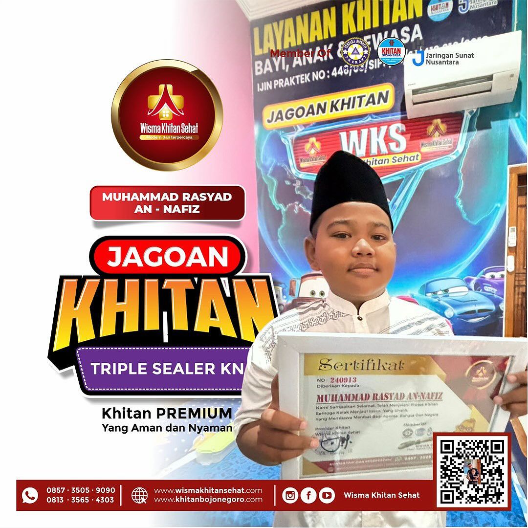 Khitan Anak Gemuk Lebih Mudah Tanpa Jarum Suntik di Wisma Khitan Sehat - 0857 3505 9090