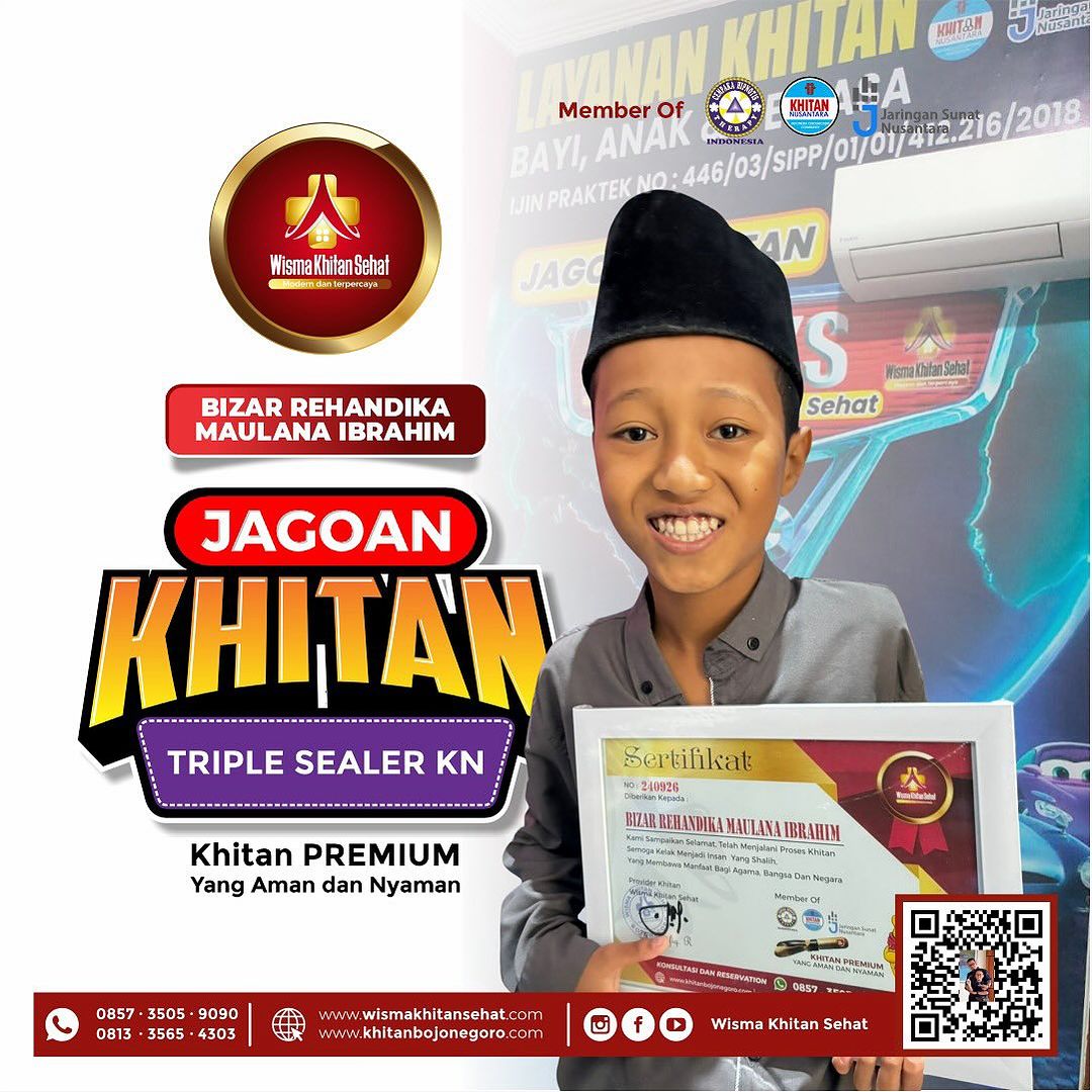 Metode Khitan Modern Wisma Khitan Sehat : Metode Khitan Modern Untuk Anak Jaman Now dan Perawatannya - 0857 3505 9090