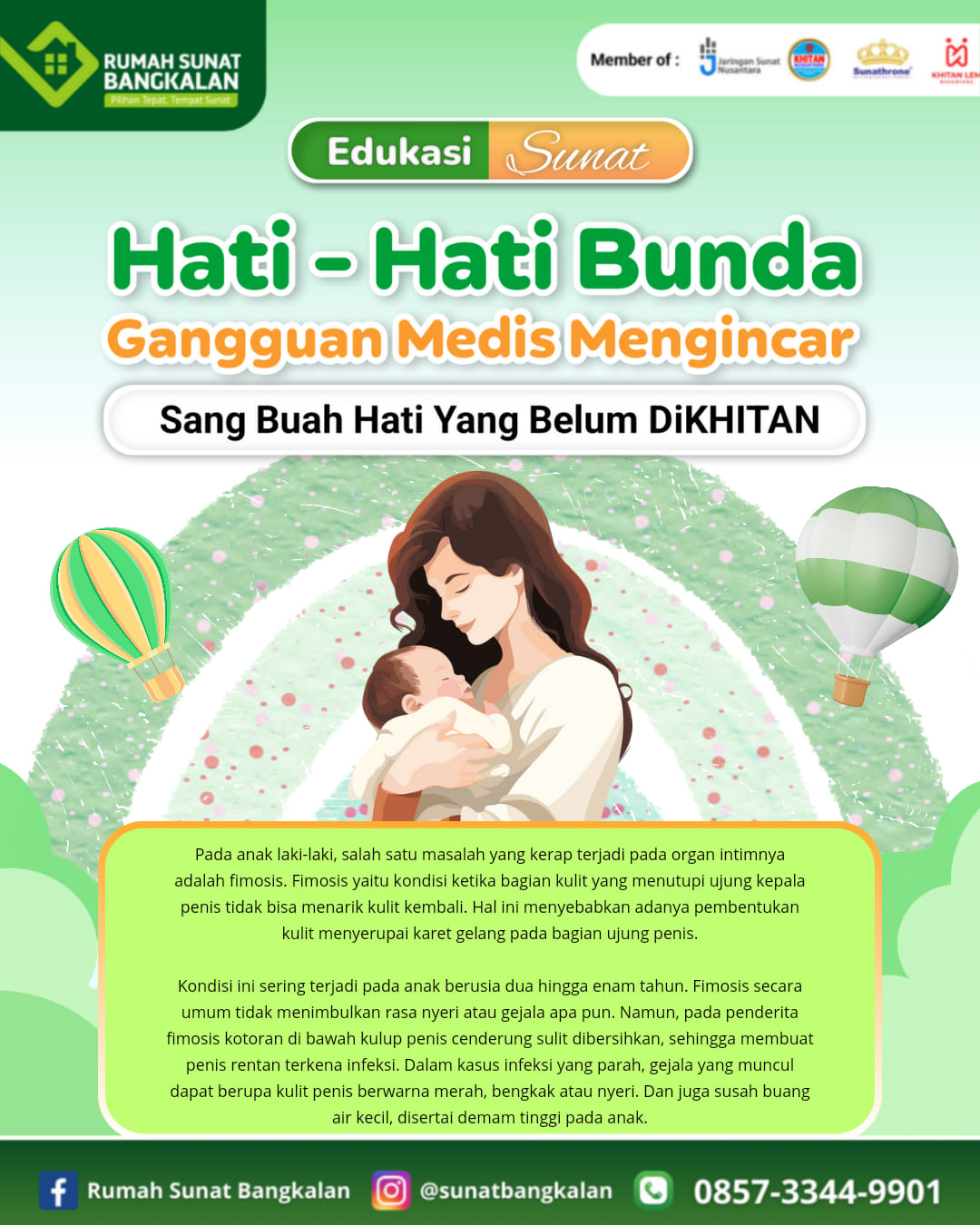 Awali Hidup Sehat: Sunat Bayi di Klinik Rumah Sunat Bangkalan