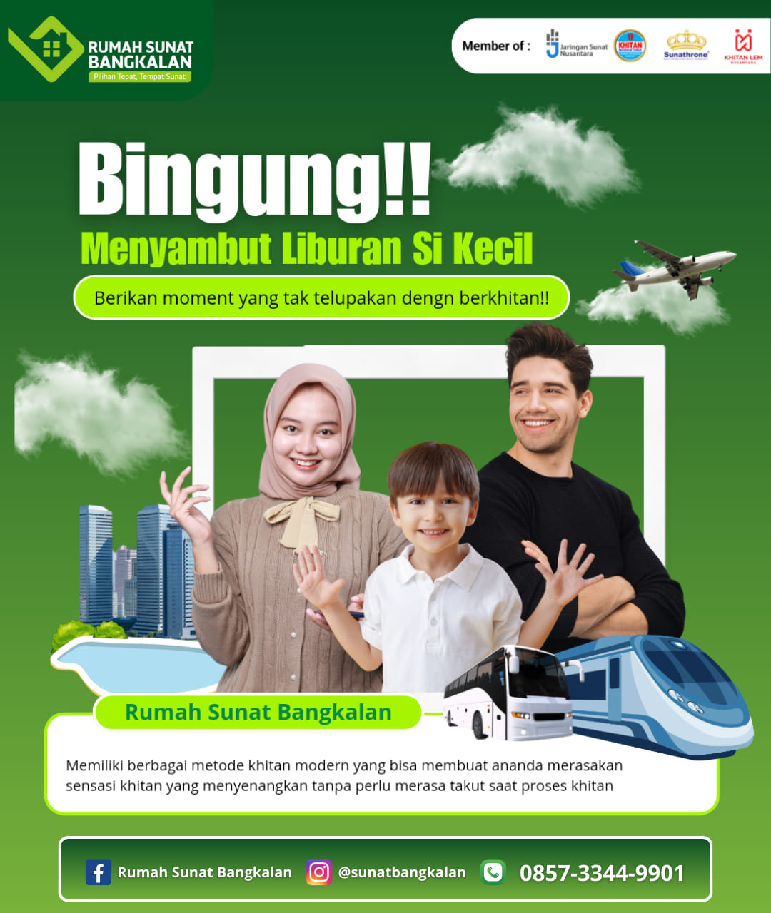 Sunat Nyaman dan Aman di Rumah Sunat Bangkalan Selama Liburan Sekolah