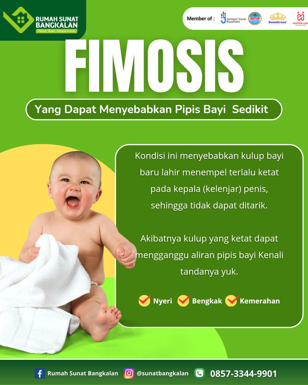 Menangani Fimosis pada Bayi: Klinik Sunat Terpercaya di Bangkalan yang Nyaman dan Profesional – Rumah Sunat Bangkalan