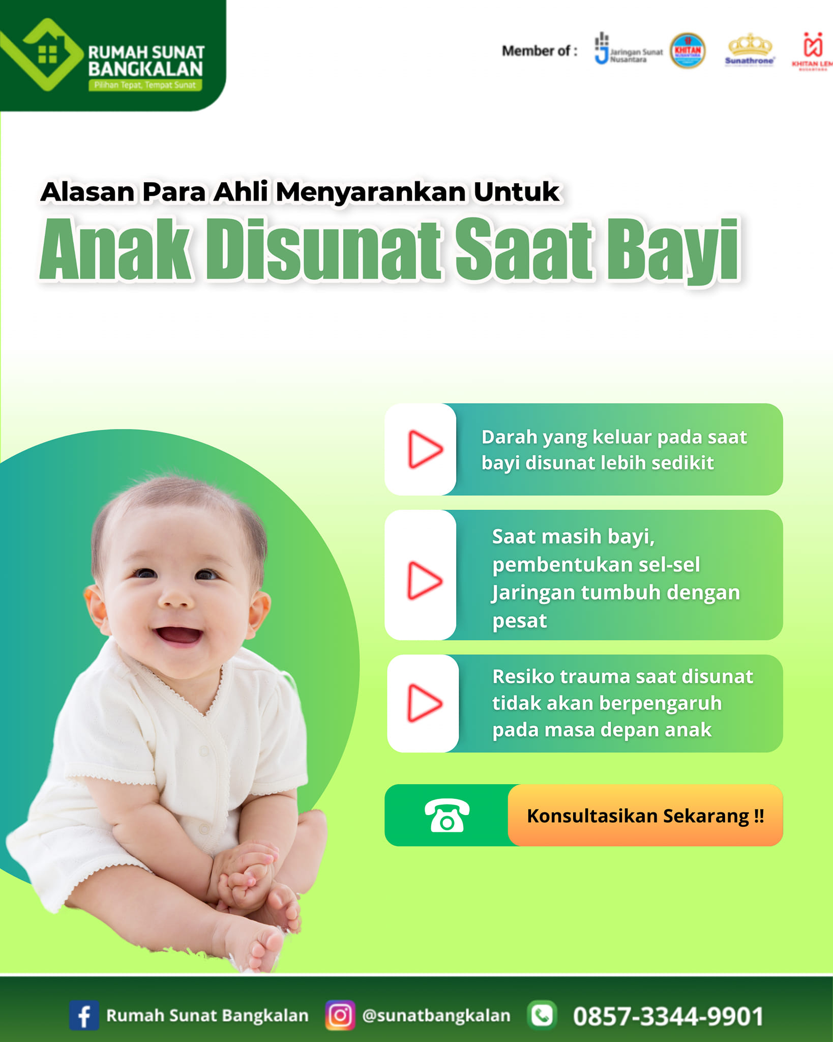Khitan Modern untuk Bayi di Bangkalan: Profesionalisme dan Kenyamanan di Rumah Sunat Bangkalan