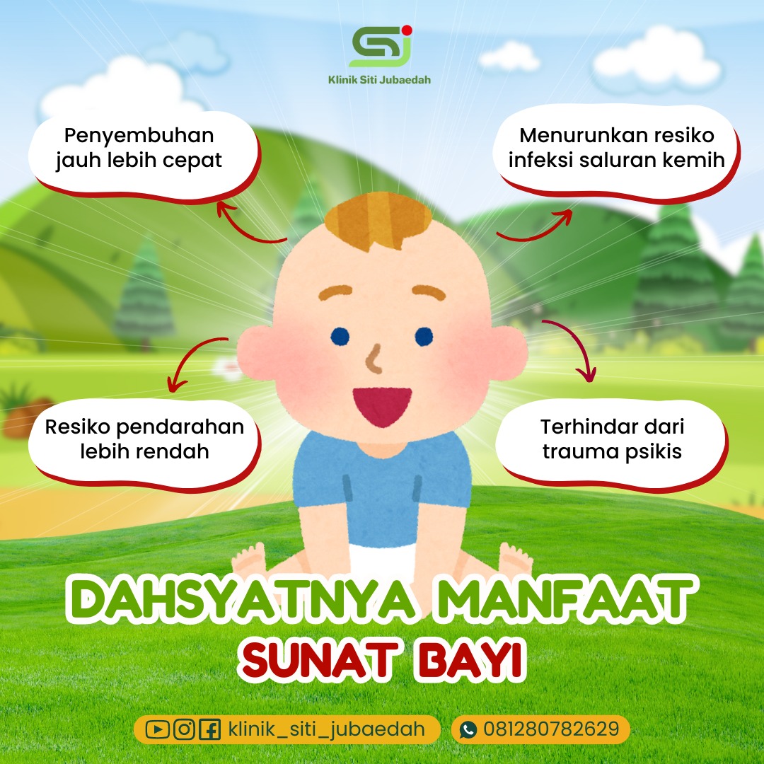 Sunat Bayi Modern di Tangerang: Cepat, Nyaman, dan Bisa Langsung Mandi! - Klinik Siti Jubaedah