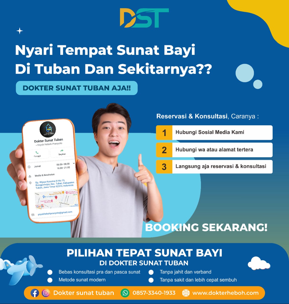 Metode Khitan Triple Sealer di Tuban: Solusi Modern untuk Bayi dengan Fimosis