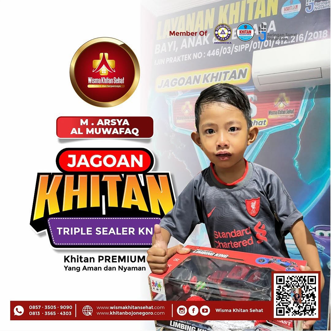 Khitan Jadi Pengalaman Menyenangkan di Wisma Khitan Sehat Bojonegoro: Hadiah Melimpah untuk Jagoan Anda