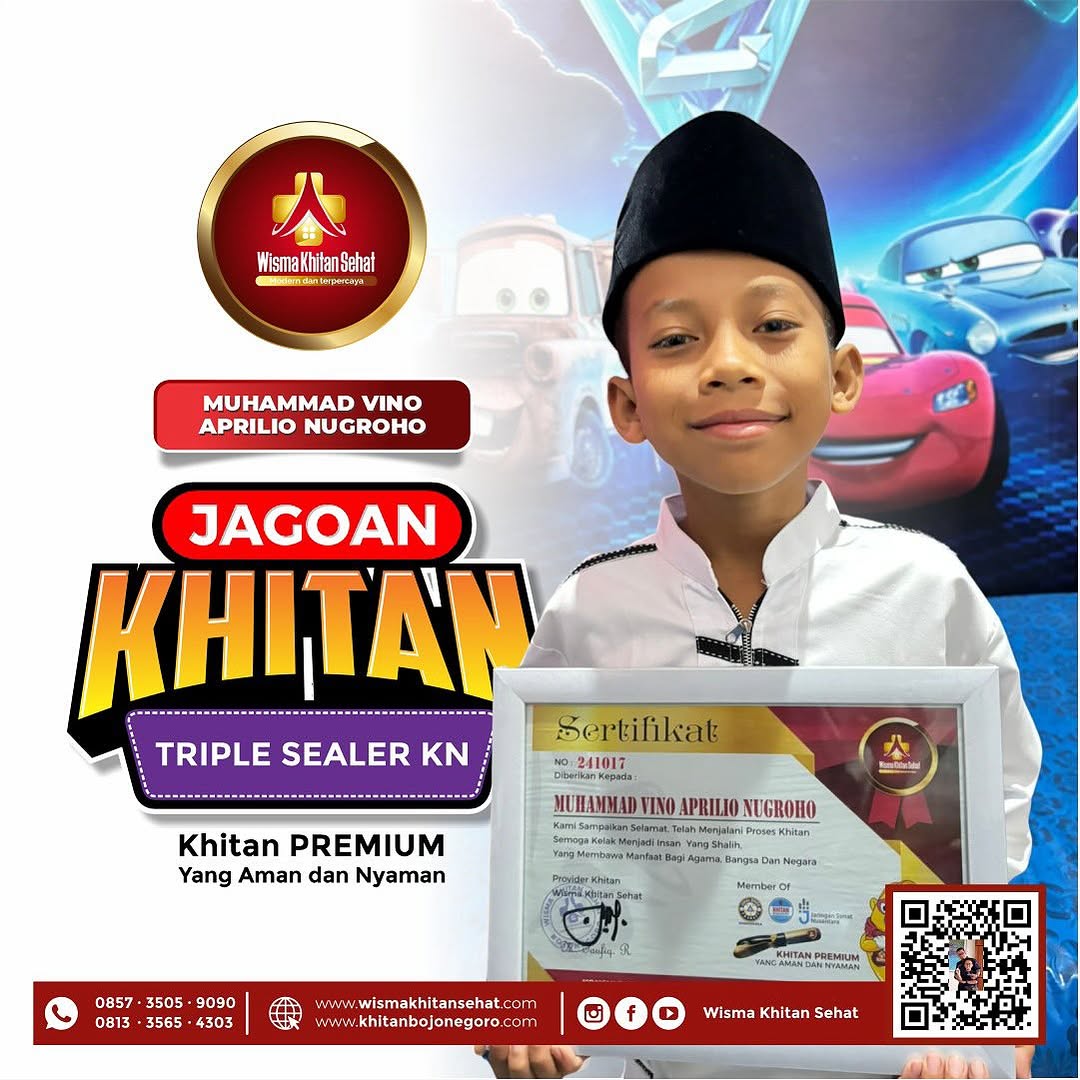 Pengalaman Sunat Modern untuk Ananda di Bojonegoro: Klinik Wisma Khitan Sehat Pilihan Tepat! - 0813 3565 4303