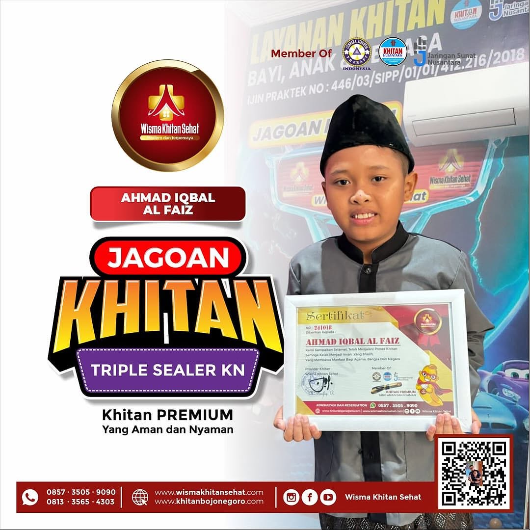 Pengalaman Sunat Anak yang Tenang dan Profesional di Bojonegoro – Hanya di Wisma Khitan Sehat - 0813 3565 4303