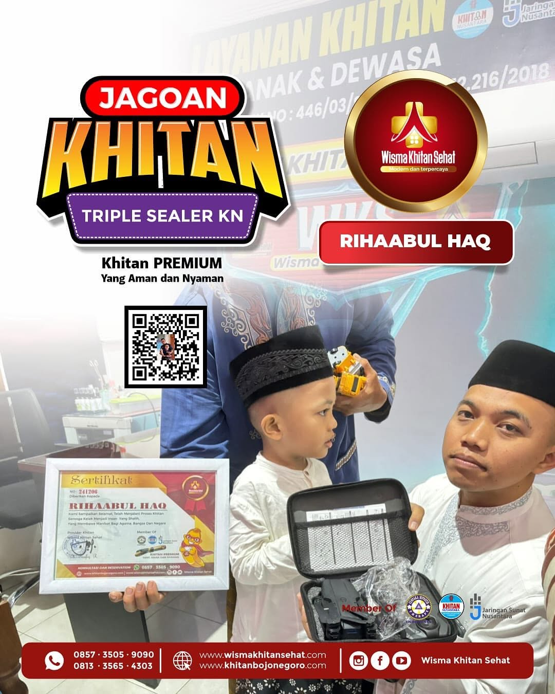 Sunat Balita Aman dan Nyaman di Bojonegoro: Wisma Khitan Sehat Bojonegoro Siap Melayani – 0813 3565 4303