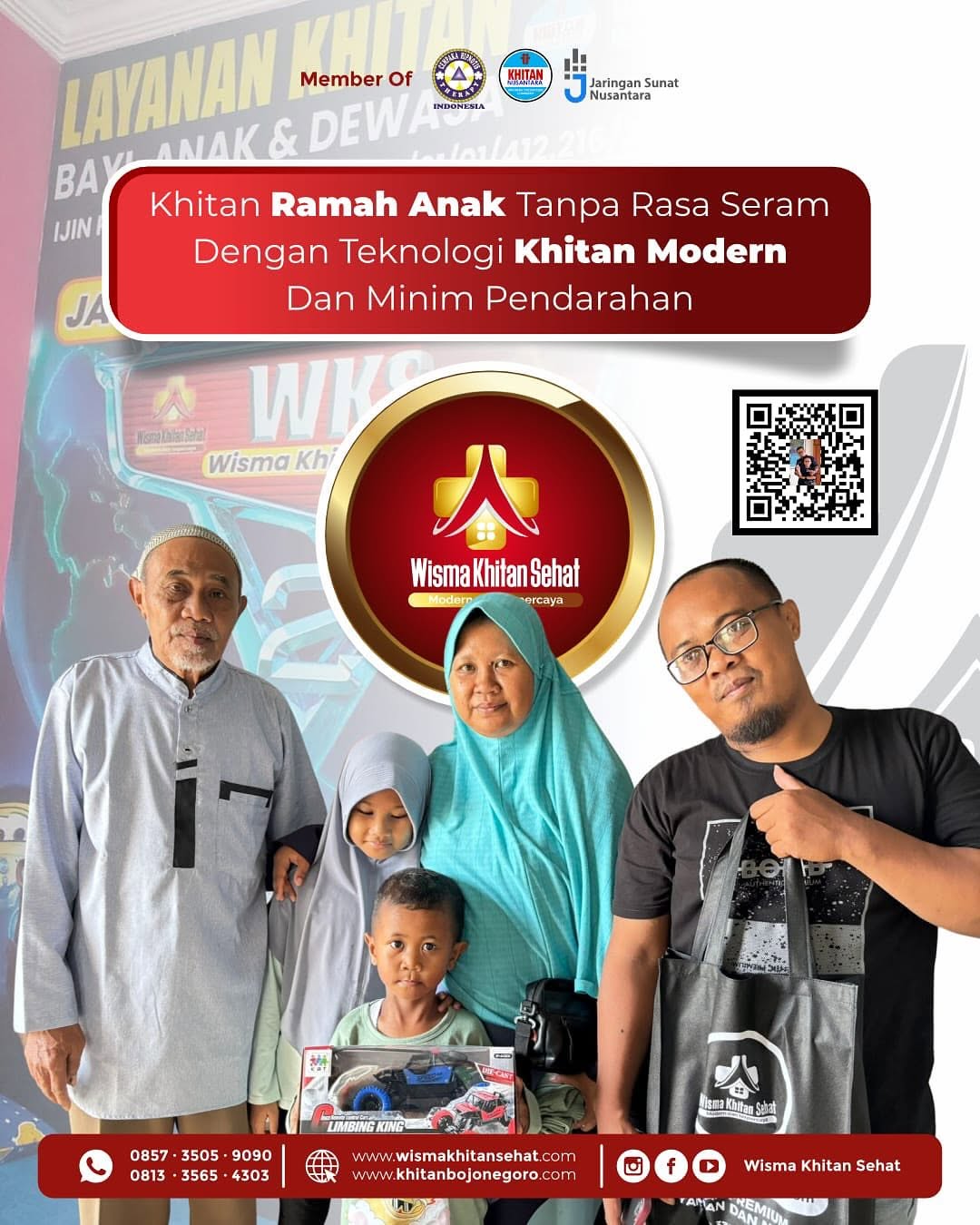 Khitan Ramah Anak dengan Teknologi Modern: Solusi Minim Rasa Takut di Klinik Wisma Sehat Bojonegoro - 0813 3565 4303