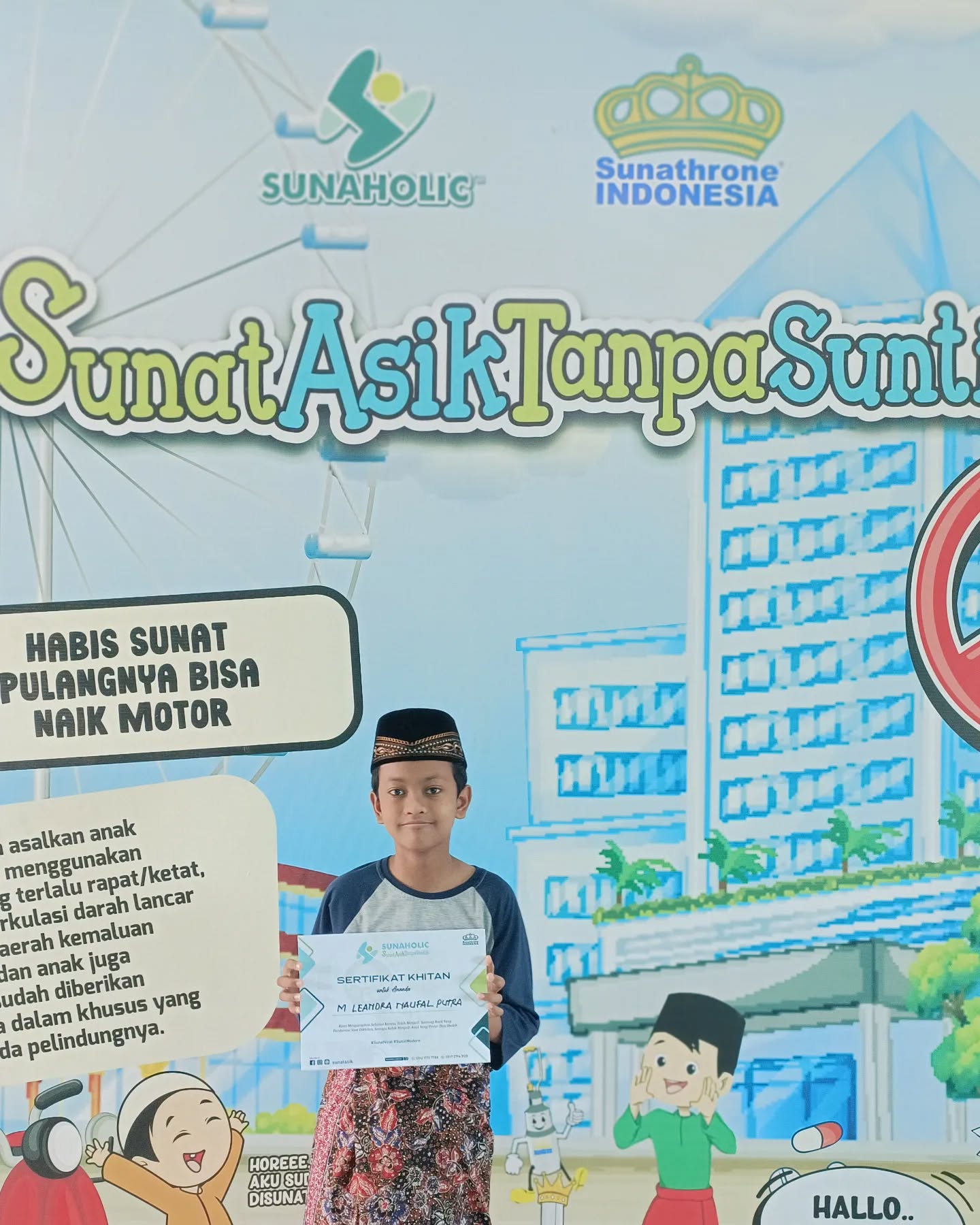 Sunat Anak Asik Sunat Anak Asik Tanpa Jarum Suntik Langsung Aktivitas di Sunaholic - 0812 1770 7788