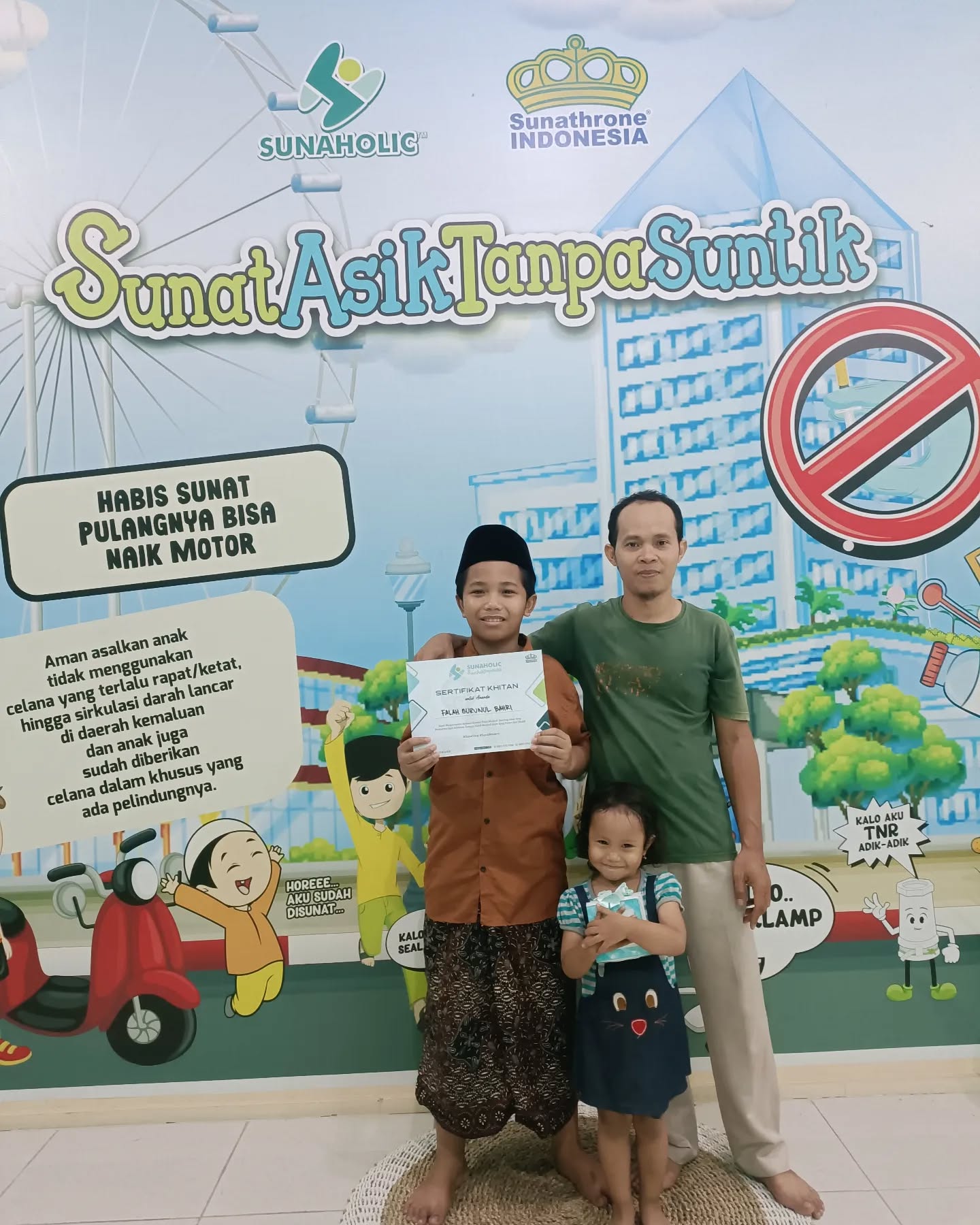 Khitan Adalah Moment Membahagiakan Bagi Keluarga! Segera Daftarkan Putra Anak Untuk Khitan di Sunaholic - 0812 1770 7788