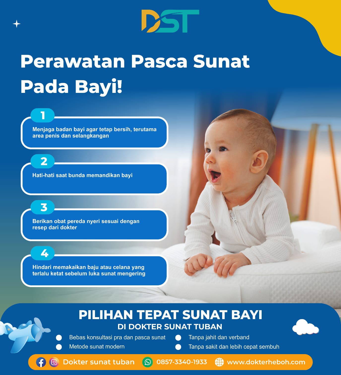 Sunat Bayi: Investasi Kesehatan Sejak Dini dengan Layanan Terbaik di Klinik Praktek Dokter Sunat Tuban