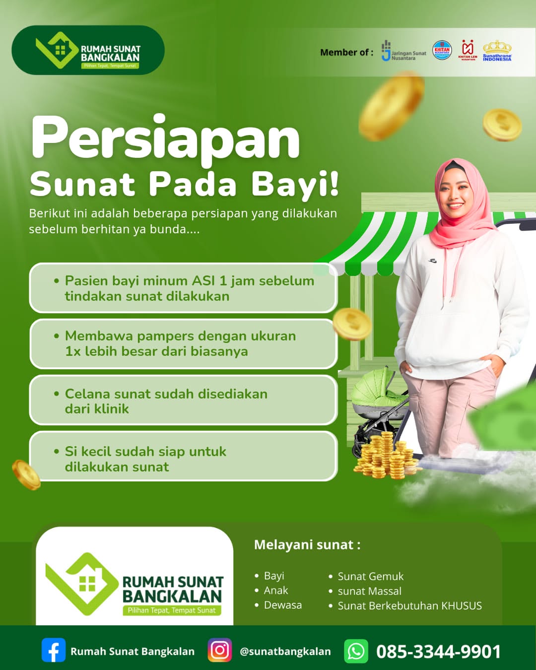 Keamanan dan Unggulan Sunat Bayi Baru Lahir di Bangkalan oleh Dokter Profesional dari Rumah Sunat Bangkalan