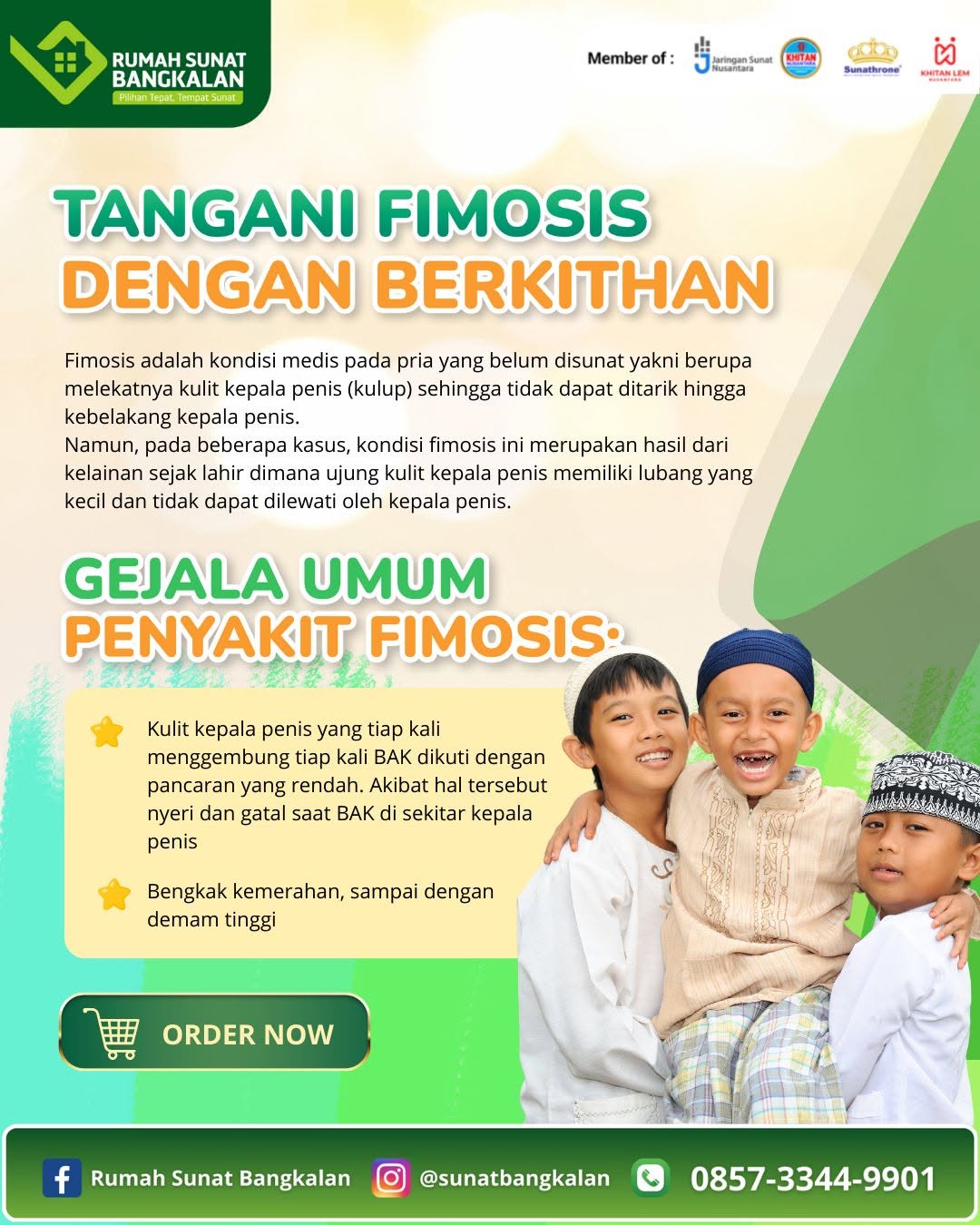 Atasi Kendala Fimosis di Bangkalan? Dengan Sunat Modern di Klinik Sunat Berikut!