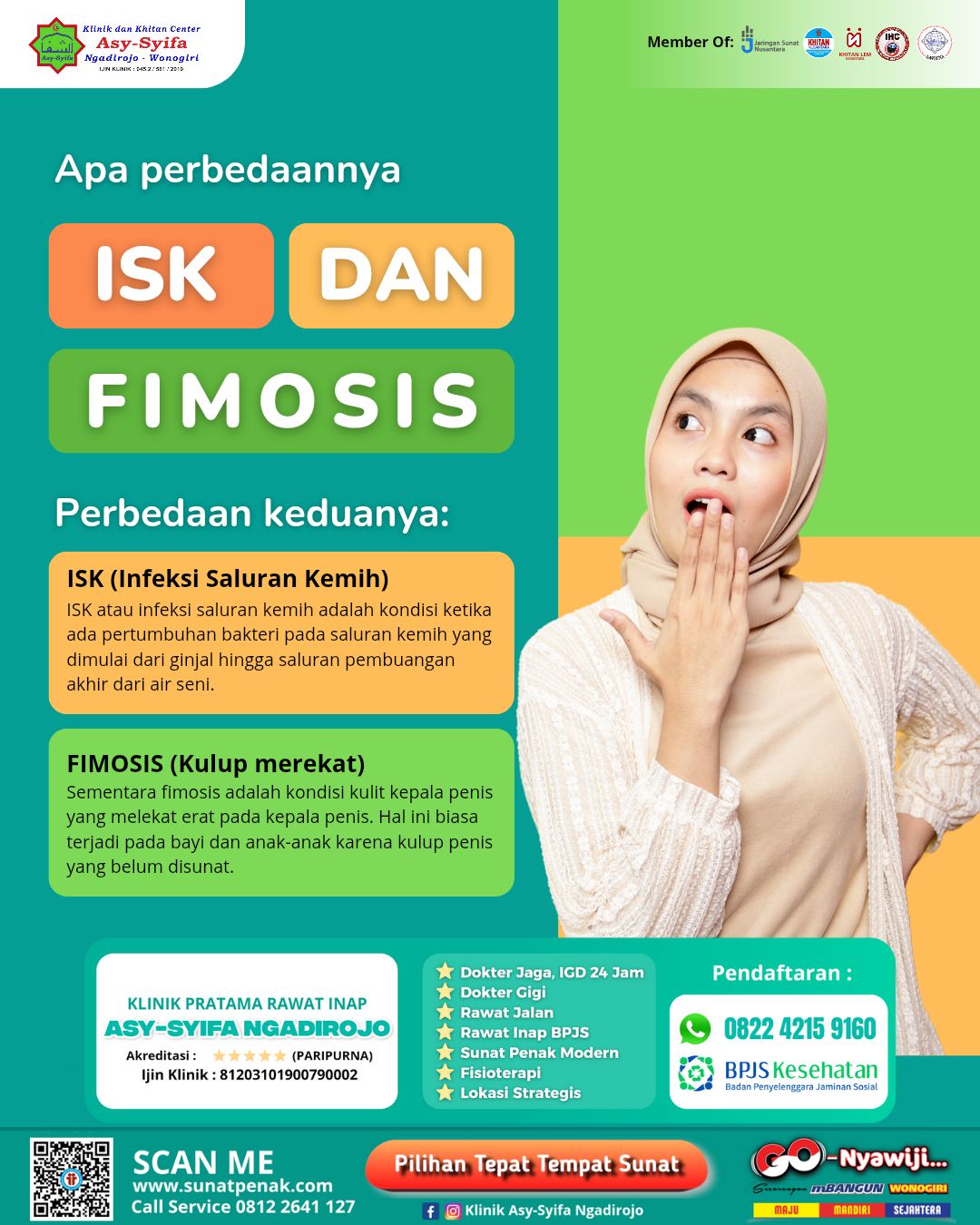 Apa Perbedaan ISK & Fimosis?