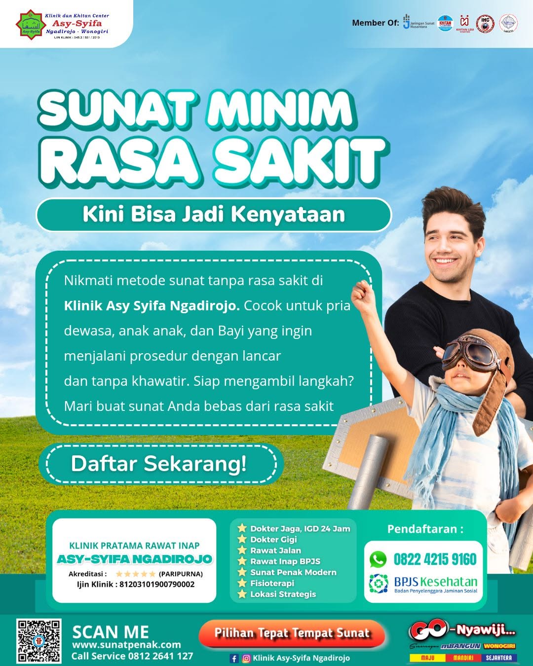 Sunat Minim Rasa Sakit di Grogol Sukoharjo: Klinik Asy Syifa Solusinya!
