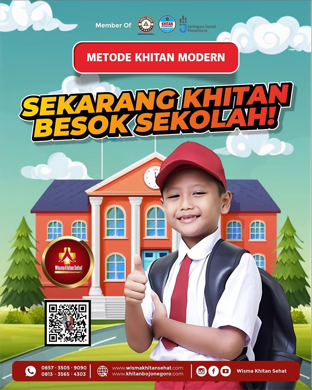 Sekarang Khitan Besok Langsung Sekolah: Hanya Khitan di Wisma Khitan Sehat Bojonegoro