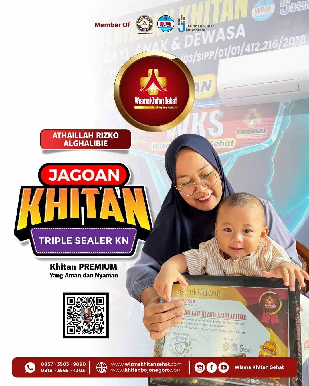 Khitan Bayi Lebih Aman & Higienis! Ini Keunggulan Sunat Modern di Wisma Khitan Sehat Bojonegoro