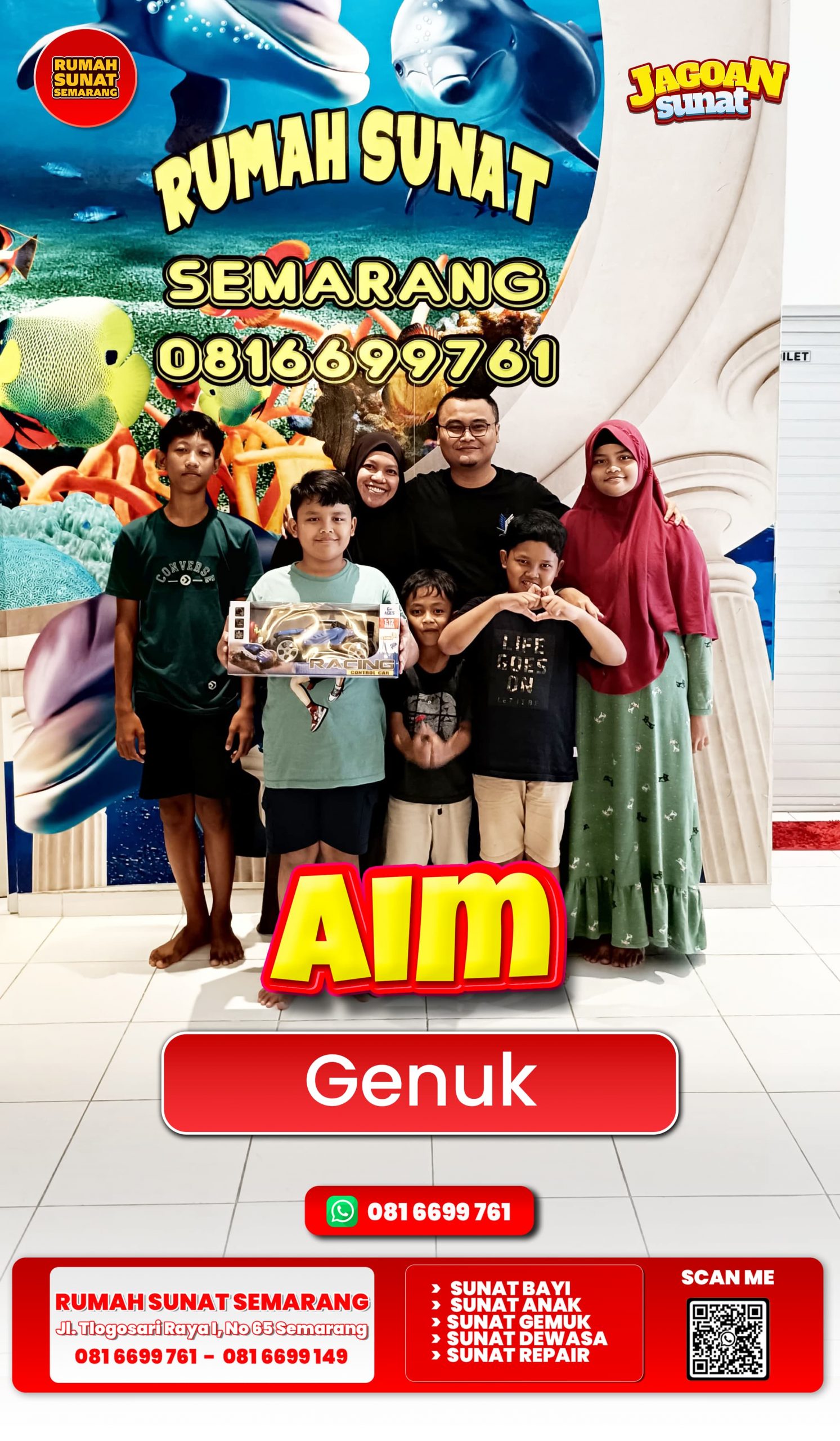 Cari Tempat Khitan Anak yang Nggak Sakit di Semarang? Rumah Sunat Semarang Solusinya!