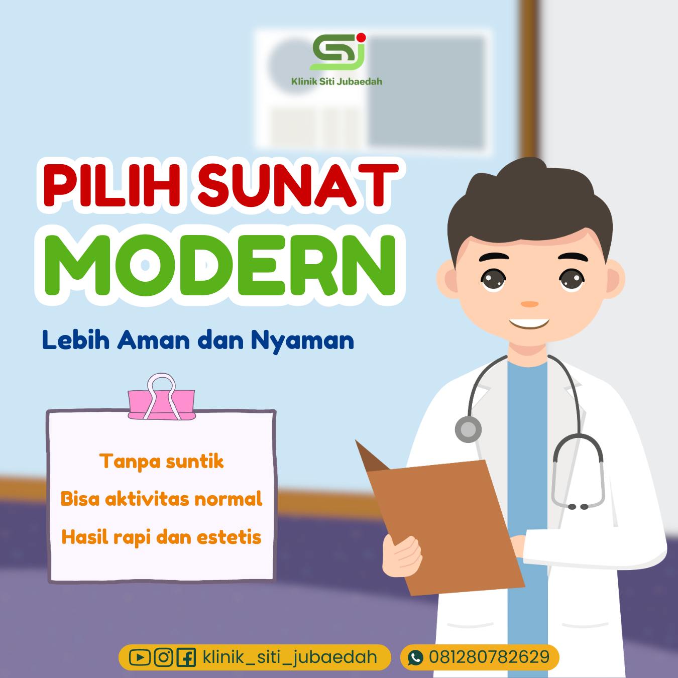 Sunat Modern yang Aman & Nyaman di Tangerang: Klinik Siti Jubaedah Solusinya!