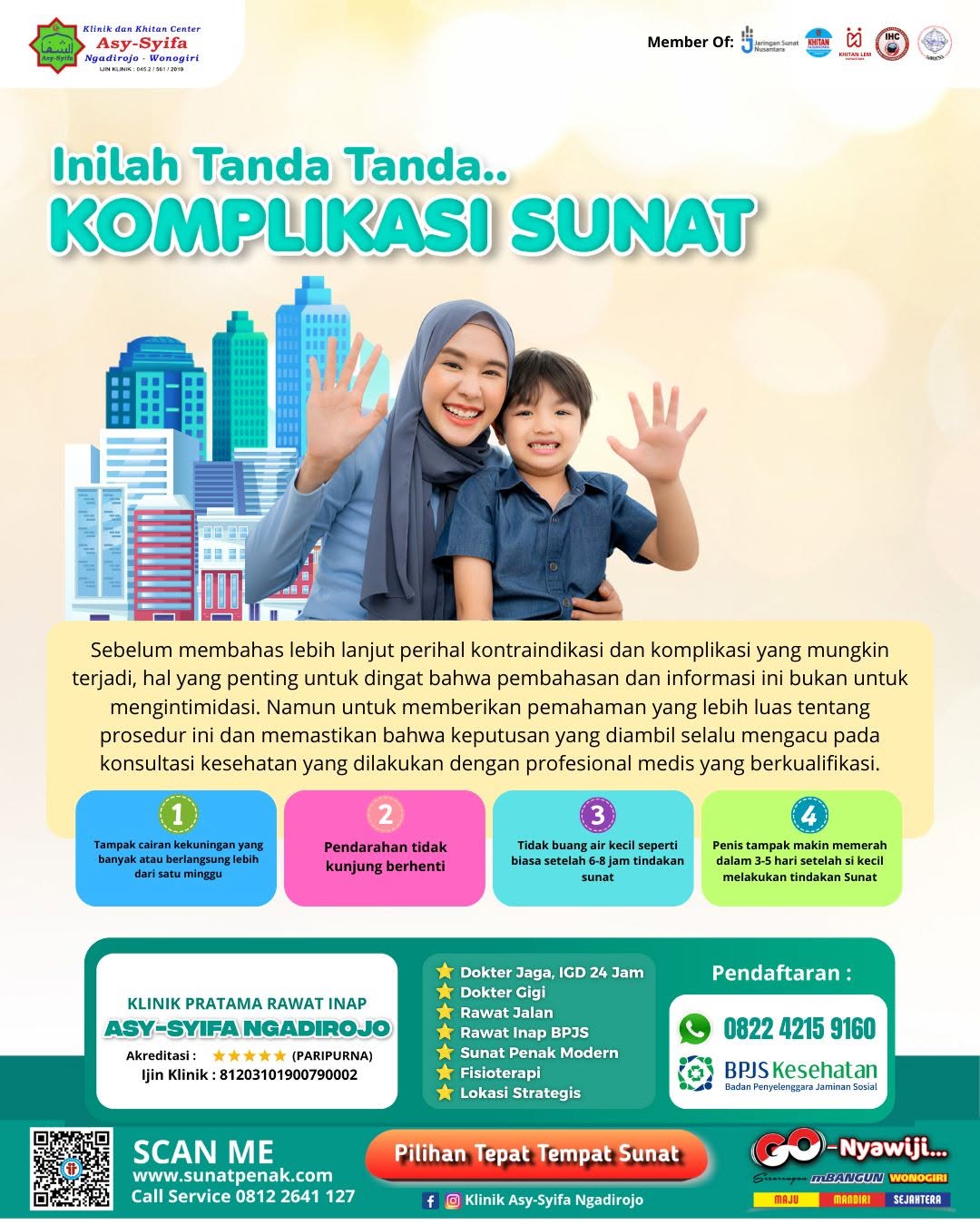 Kenali Gejala Komplikasi Sunat Sejak Dini – Klinik Asy Syifa Ngadirojo, Solusi Aman & Profesional di Tawangmangu Karanganyar