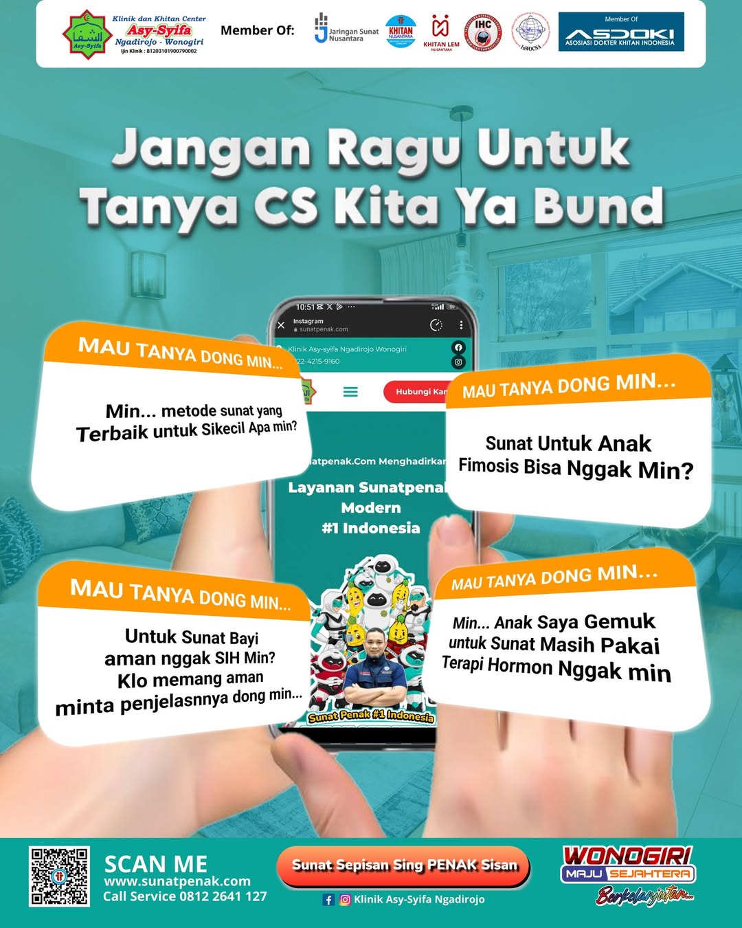 Cari Tempat Sunat Anak yang Nyaman di Pacitan? Yuk Simak Rekomendasi Ini!