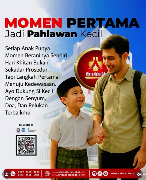 Momen Pertama Menjadi Pahlawan Kecil: Rayakan Keberanian Si Buah Hati di Wisma Khitan Sehat