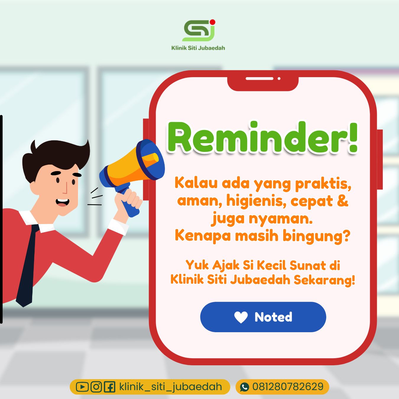 Tidak Perlu Bingung Lagi, Sunat Nyaman dan Praktis di Klinik Siti Jubaedah Tangerang