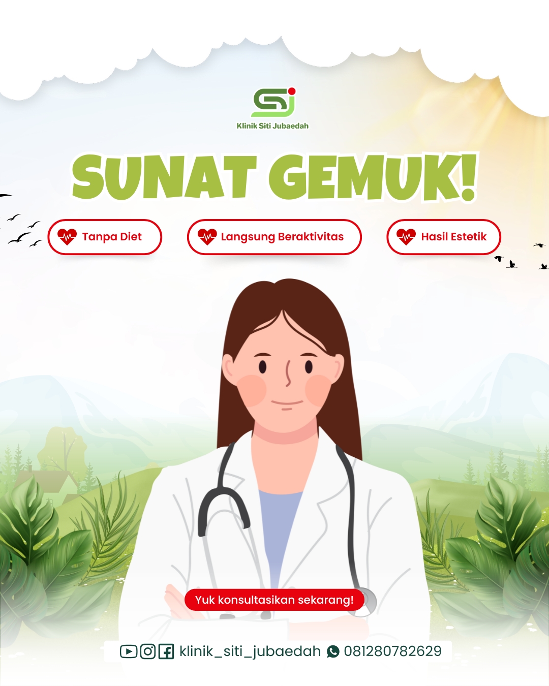 Anak Bertubuh Berisi Tak Perlu Ragu Sunat, Cerita Nyaman di Klinik Siti Jubaedah Tangerang