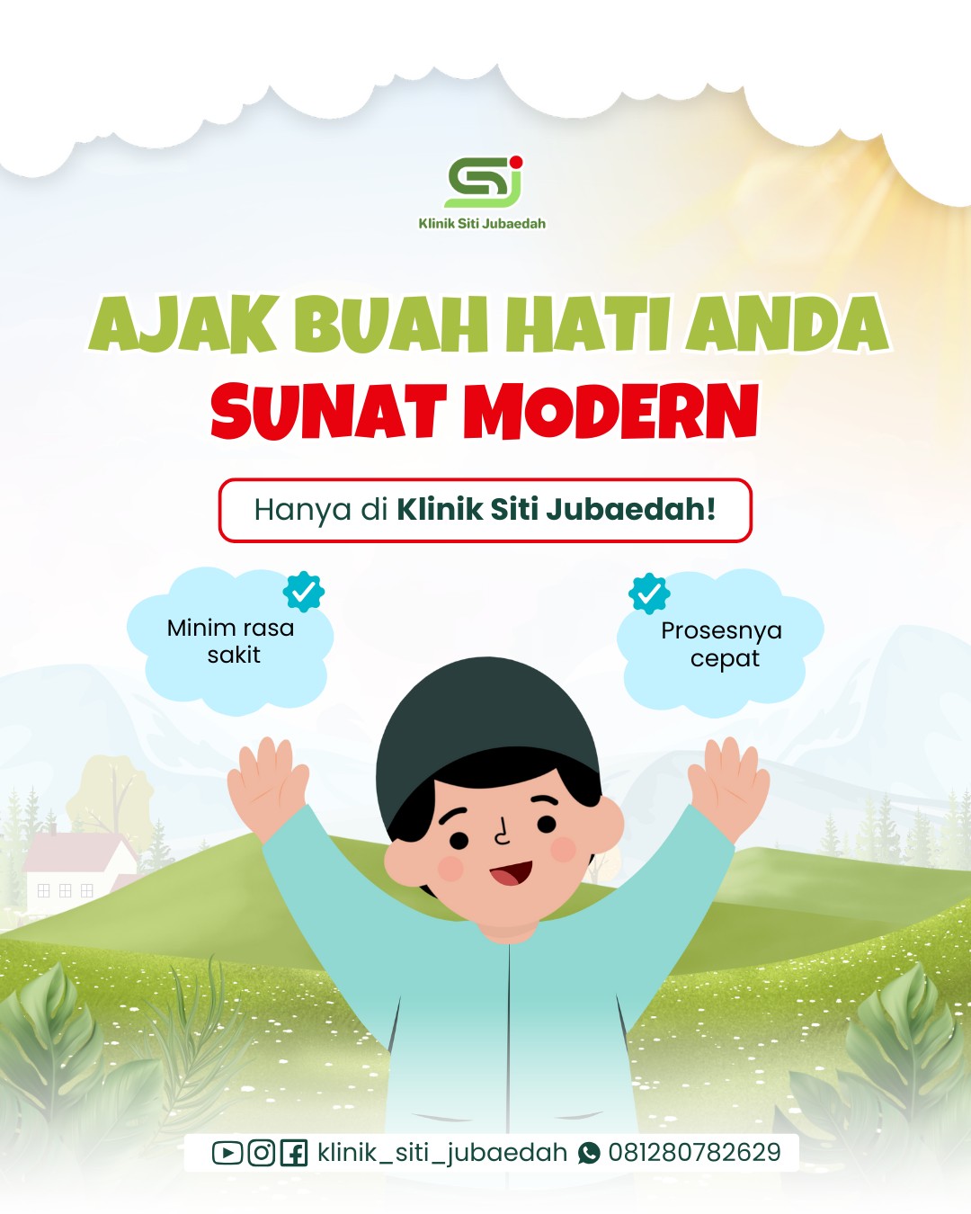 Mengajak Anak Sunat Tanpa Takut, Cerita Nyaman di Klinik Siti Jubaedah Tangerang