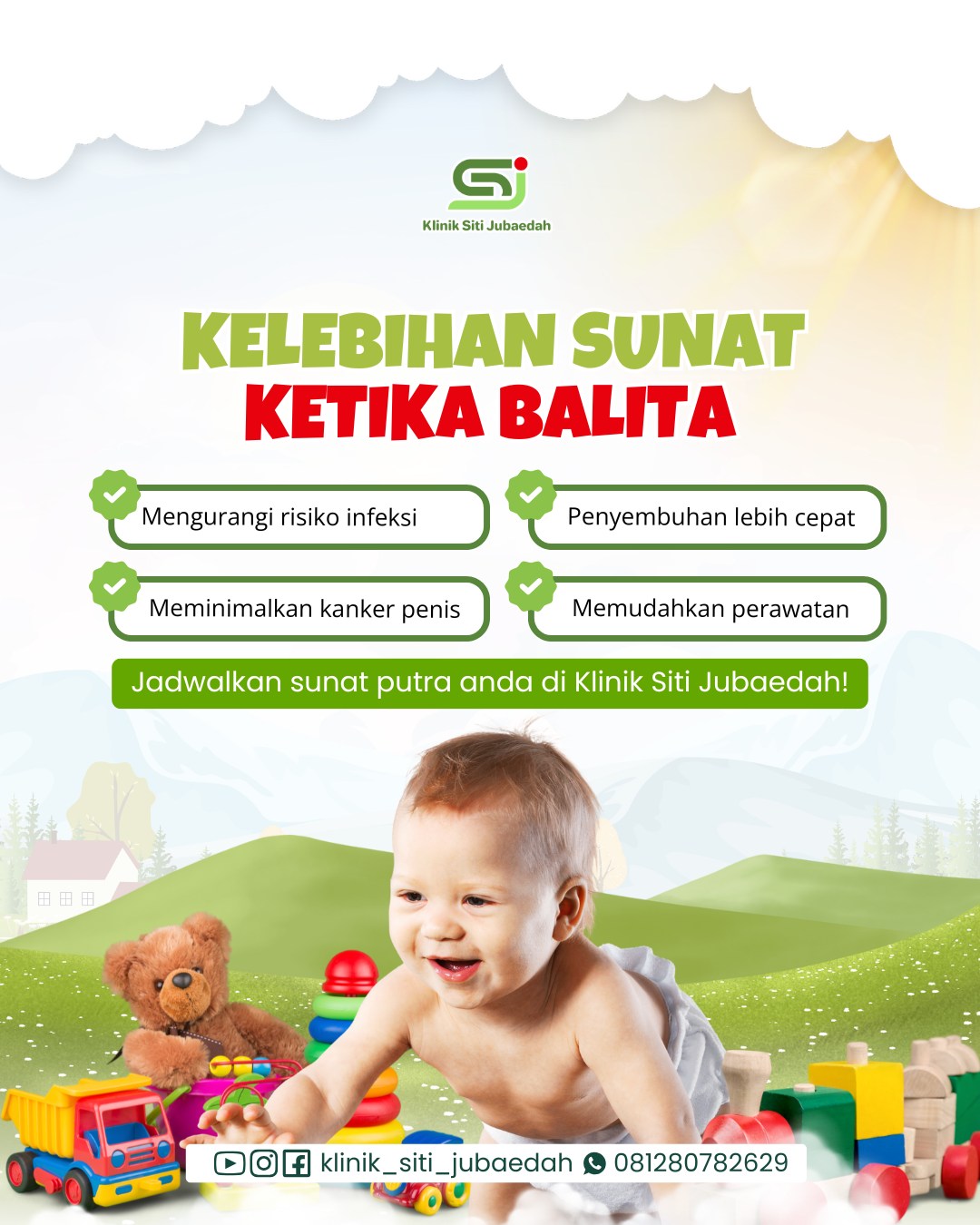 Mumpung Masih Kecil! Kenapa Sunat Pas Balita Justru Jadi Keputusan Terbaik Ayah & Bunda?