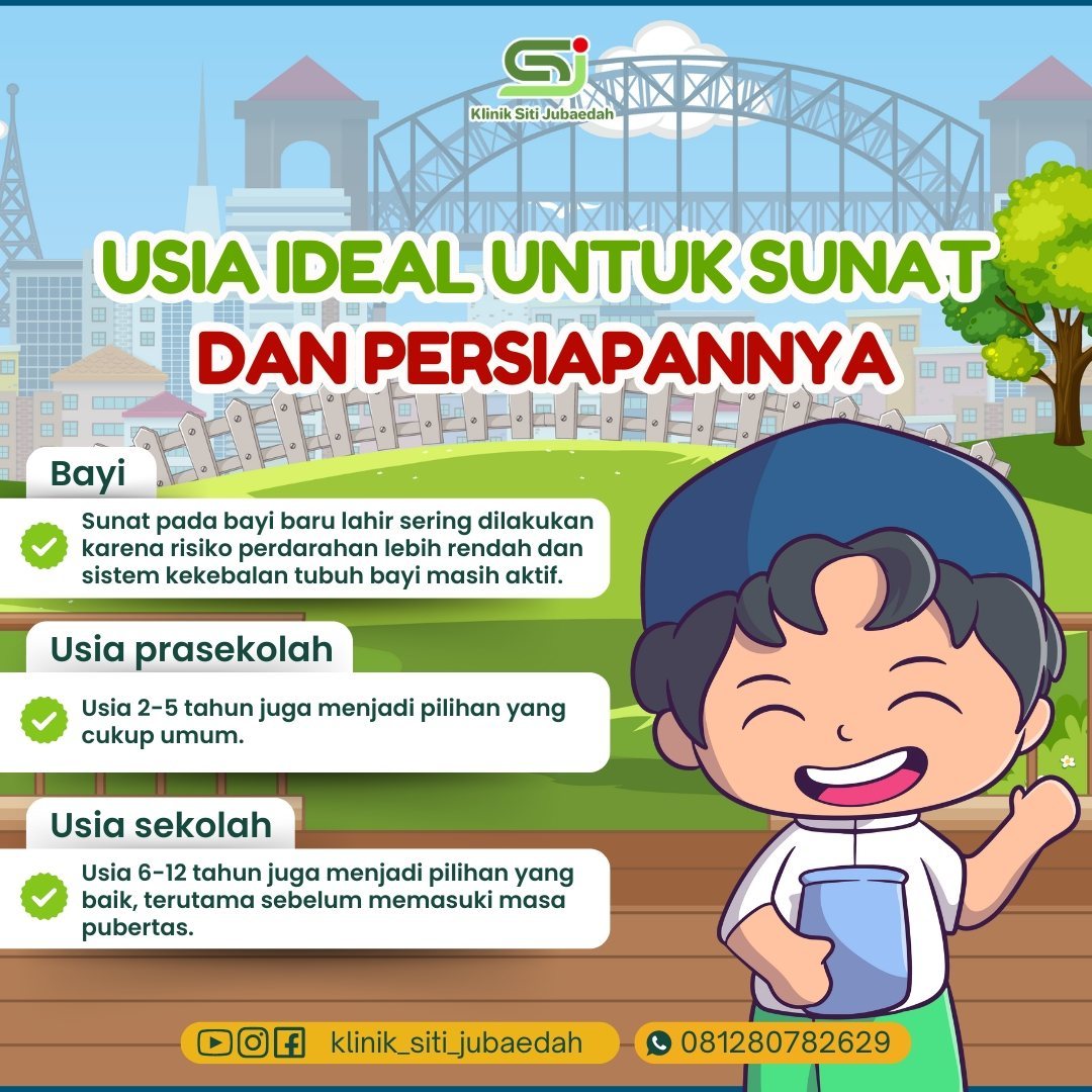 Bingung Menentukan Waktu Sunat Anak? Ini Cerita dan Solusinya di Klinik Siti Jubaedah Tangerang