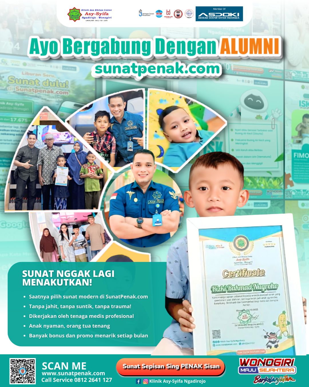 Ayo Bergabung dengan Alumni sunatpenak.com: Klinik Rekomendasi untuk Warga Karanganyar di Klinik Asy Syifa