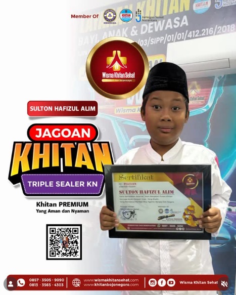 Anak Pulang Sunat Bawa Senyum dan Sertifikat, Cerita Nyaman Khitan di Klinik Wisma Khitan Sehat Bojonegoro