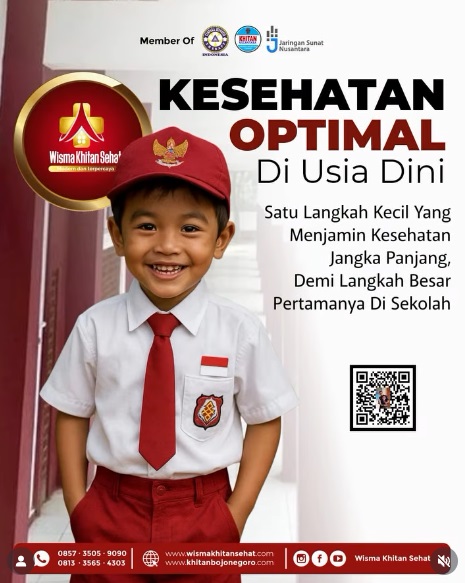 Kesehatan Optimal di Usia Dini, Pilihan Bijak Orang Tua Bojonegoro di Klinik Wisma Khitan Sehat