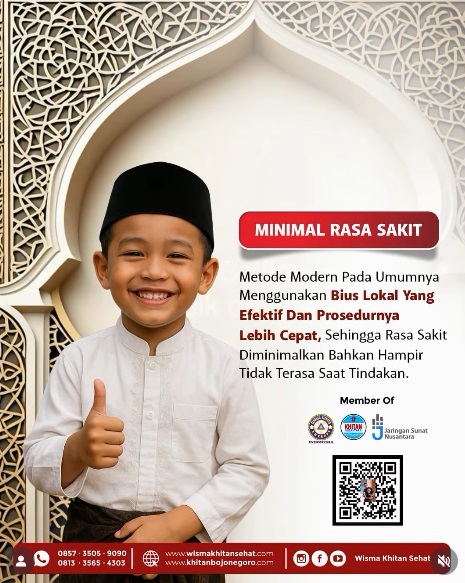 Pengalaman Sunat yang Lebih Nyaman, Pilihan Keluarga di Klinik Wisma Khitan Sehat Bojonegoro
