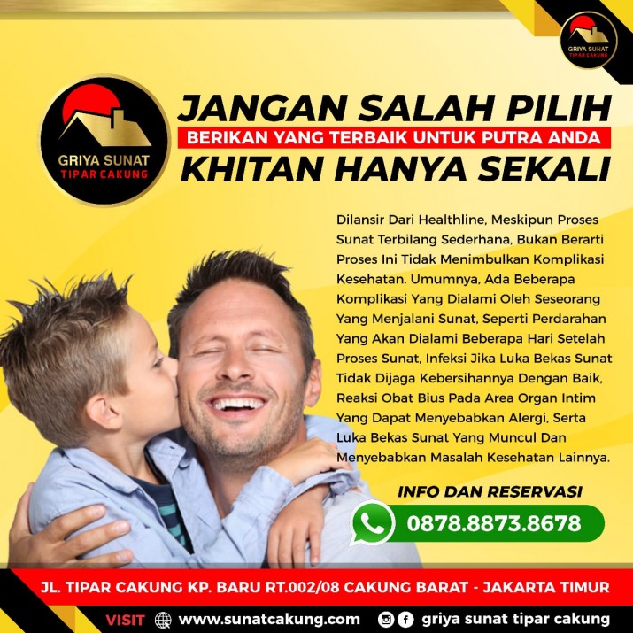 jangan salah pilih khitan hanya sekali